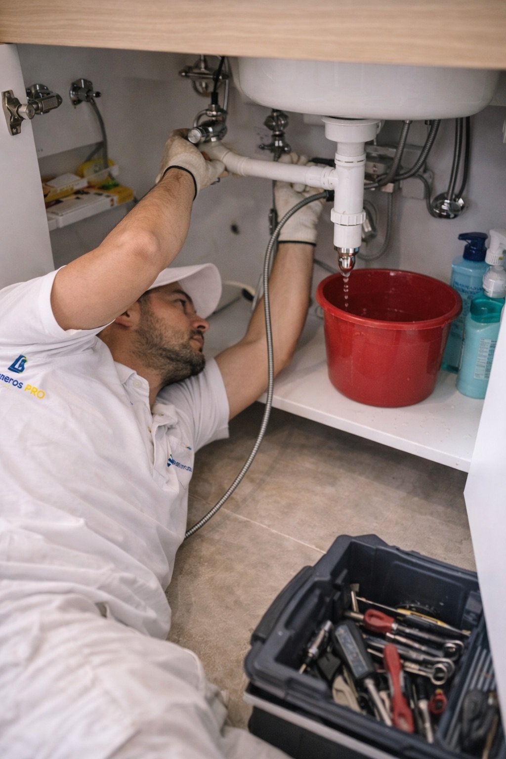 Atascos y desagües urgentes en huelva